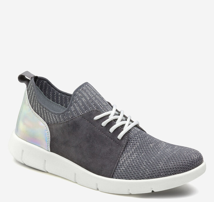 Johnston & Murphy Tamara Sneakers Dam - Grå/Silver Skor [HO6753402]